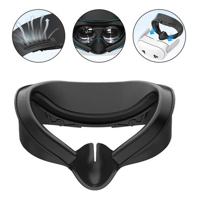VR Facial Interface Ersatz Pad Silikon und ABS für langen Spielkomfort