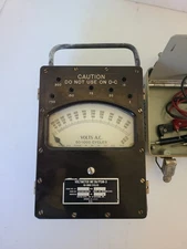 Weston Electrical Instruments, 0 - 750 AC Volt meter ME 59/PSM-3 , Model 944