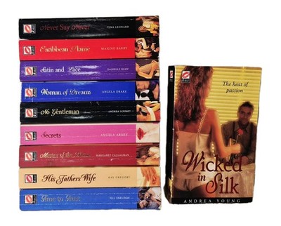 10 x Romance Secrets Lust Love Story Books Bundle SCARLET SERIES Paperbacks
