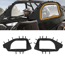 WSAYS For Polaris RZR Pro R (2-Seat) Upper Soft Doors Cab Enclosure Windows Set