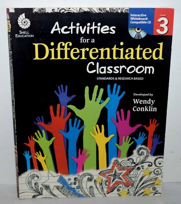 Activities for a differentiated Classroom Level 3     Free Shipping !!!
