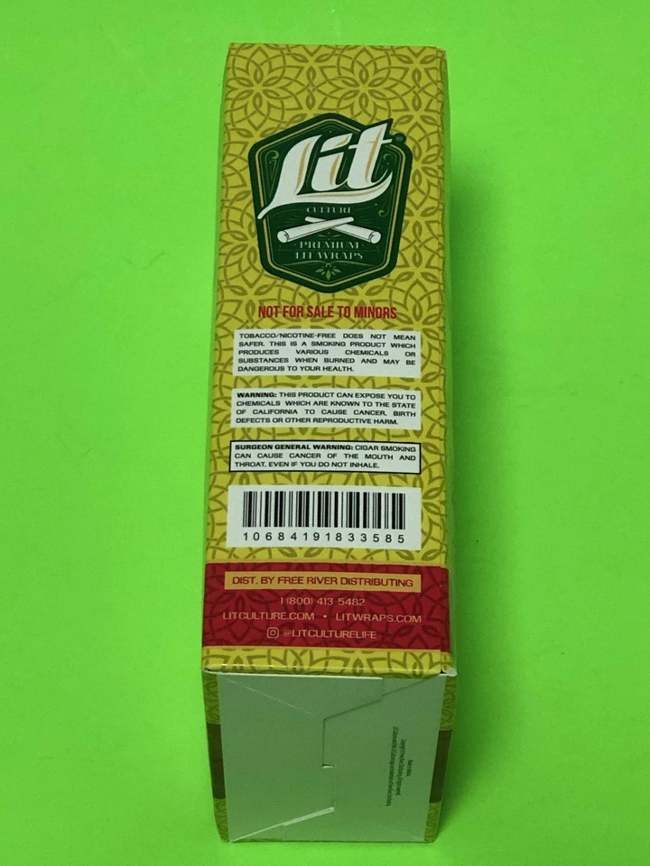 免费赠品🎁Lit🔥文化迈阿密芒果🥭50 高品质大麻卷纸♨ — 第 4/4 张图片