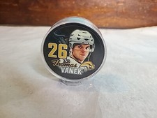 Thomas Vanek #26 Buffalo Sabres Hockey NHL NHLPA Player Pucks-Made In Canada 