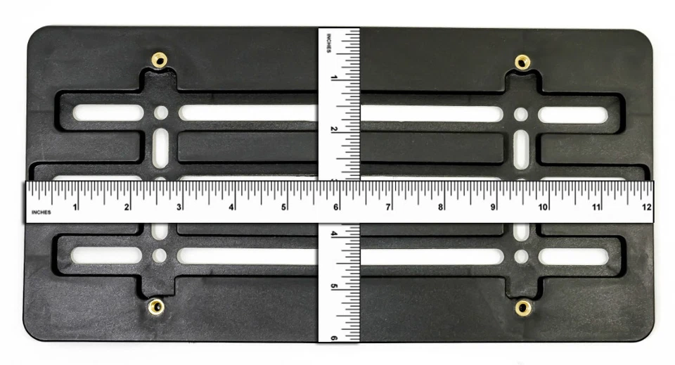 20 Universal License Plate Holder Mounting Relocator Adapter Bumper Kit Brackets - Image 2 of 4