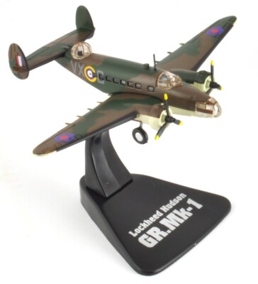 Lockheed Hudson GR.Mk-1 - 1:144 Atlas Militärflugzeug Diecast Plane MG32