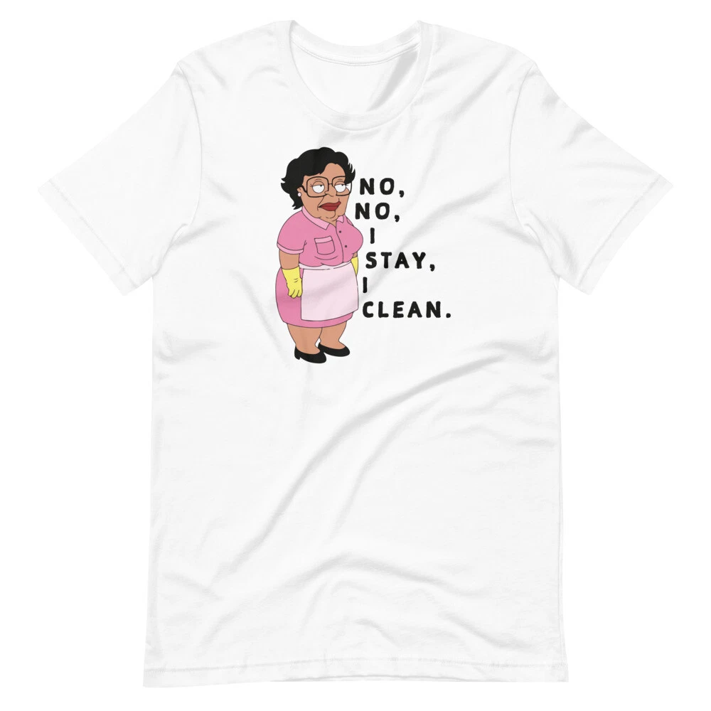 Consuela No No I Stay, I Clean Maid Character Short-Sleeve Unisex T-Shirt |  eBay