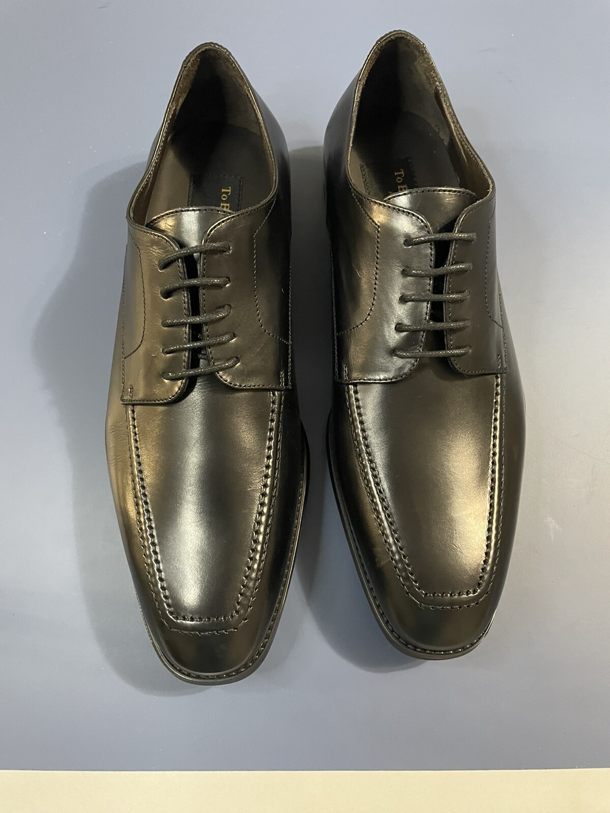 SAOLA Nuove scarpe da derby nere Adam Derrick To Boot New York Aldo taglia US $7 $399