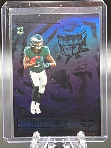 2021 Illusions Football Rookies, Emerald & Zaffiro Parallels Completa il tuo set - Foto 5 di 89