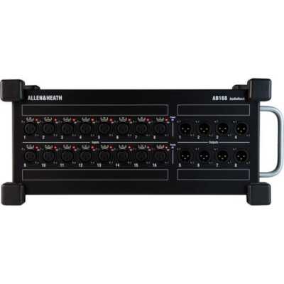 Allen & Heath AB-168 16x8 Portable AudioRack, dSNAKE I/O for