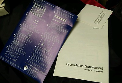 001 Vintage CalenDAr Authorized Apple Store Sample Rare Software. 1990 Psybron