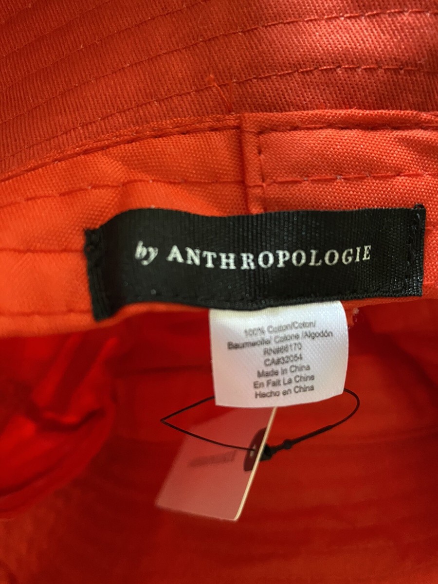 NWT Anthropologie Red  Bow-Tie Bucket Hat new Anthropologie Bow-Tie Bucket Hat new nwt red color | eBay main image 4