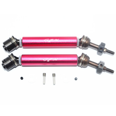 GPM Racing Harden Steel #45 Rear Axle Red w/Alloy Body : Rustler 4x4 VXL
