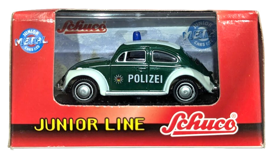 1:72 Scale Schuco 3316159 Volkswagen Beetle - POLIZEI - BNIB