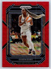 2023 Panini Prizm WNBA Queen Egbo #78 Ruby Wave Washington Mystics