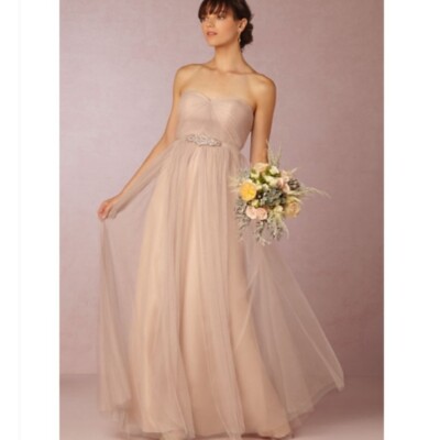 BHLDN Annabelle Dress Sandstone