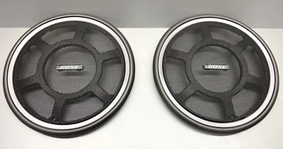 Jeu de grilles de haut-parleur de porte avant d'origine Nissan GT-R R35 L+R B... - Photo 1/3