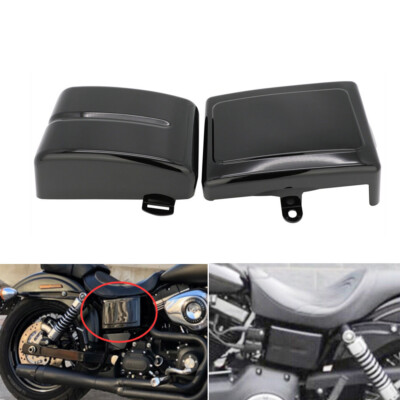 Battery Side Cover For Harley Dyna Low Rider Street Bob Switchback Super Glide