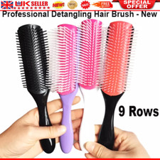 9-Rows Detangling Hair Brush Scalp Massager  Hairbrush  for Women Men