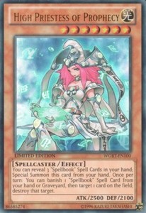 High Priestess of Prophecy - WGRT-EN100 - Ultra Rare - Limited Edition x1 - Near