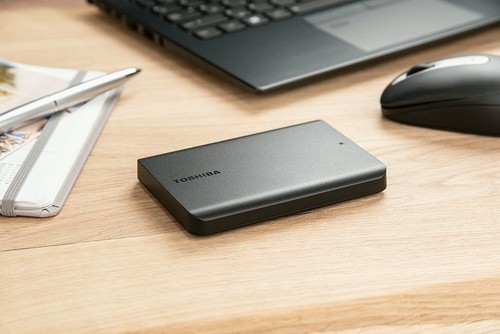 Toshiba Canvio Basics Black External Hard drive 1TB - Picture 3 of 9