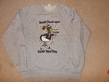 VTG-1989 South Dakota Duckota Duck Hunting soft poly/cotton MADE USA sweatshirt