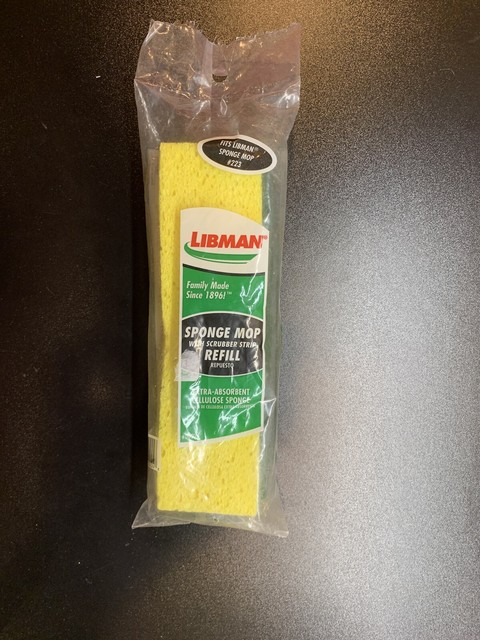 libman mop refill sponge