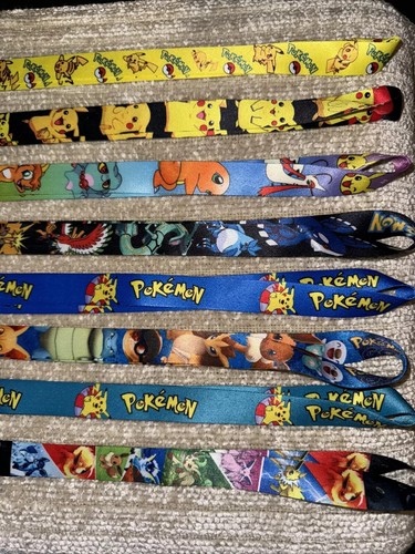 Pokemon Cordino Portachiavi Porta ID USA - Foto 3 di 4