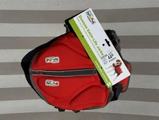 Outward Hound Granby Splash Dog Life Jacket Small 15-30 Lbs 16-20” Red