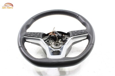 2020-2021 NISSAN LEAF STEERING WHEEL W/ SWITCHES & BEZEL TRIM OEM