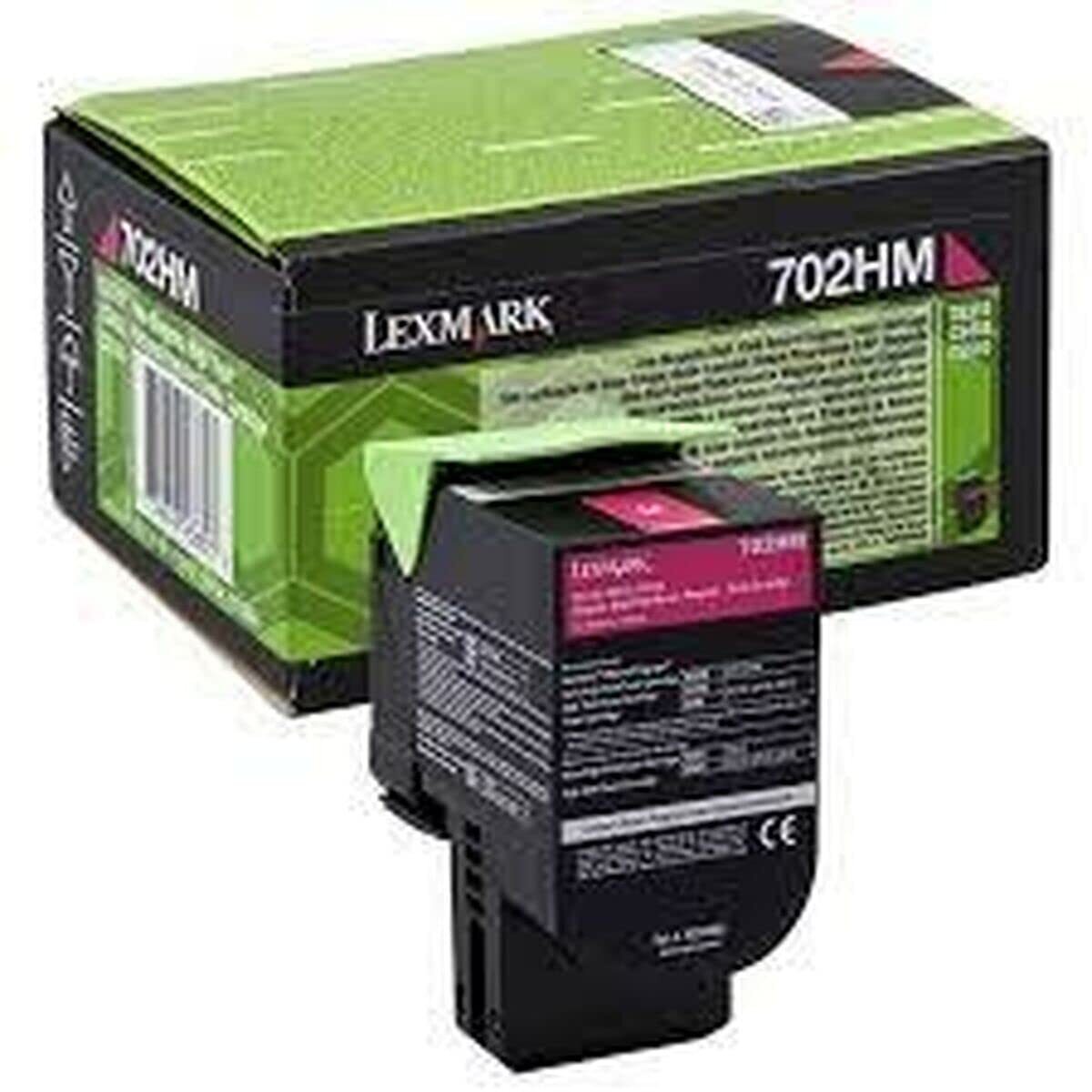 Lexmark 702Hm Magenta Toner Lexmark 702Hm Magenta Toner 70C2Hm0 ACC NUOVO