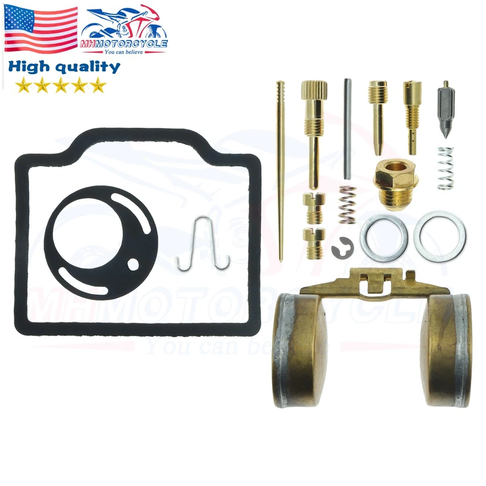 2PCS CARBURETOR REPAIR REBUILD KIT & Float FOR 69-71 CB175 CL175 CB SL175-US — 第 2/4 张图片