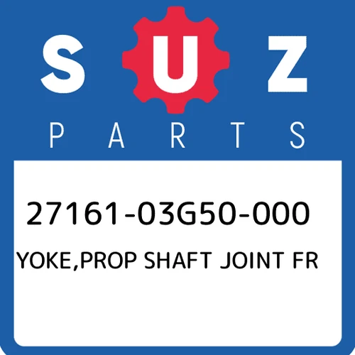.YOKE, PROP SHAFT JOINT