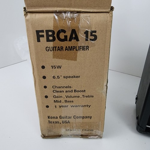 15 Watt Fat Boy FBGA 15 Portable Electric Guitar Amplifier / Amp 6.5" Speaker - Picture 14 of 19