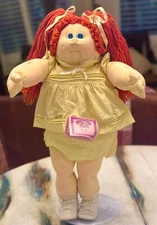 Xavier Roberts Little People Soft Sculpture Doll Hand SignPrescription/Papers 84