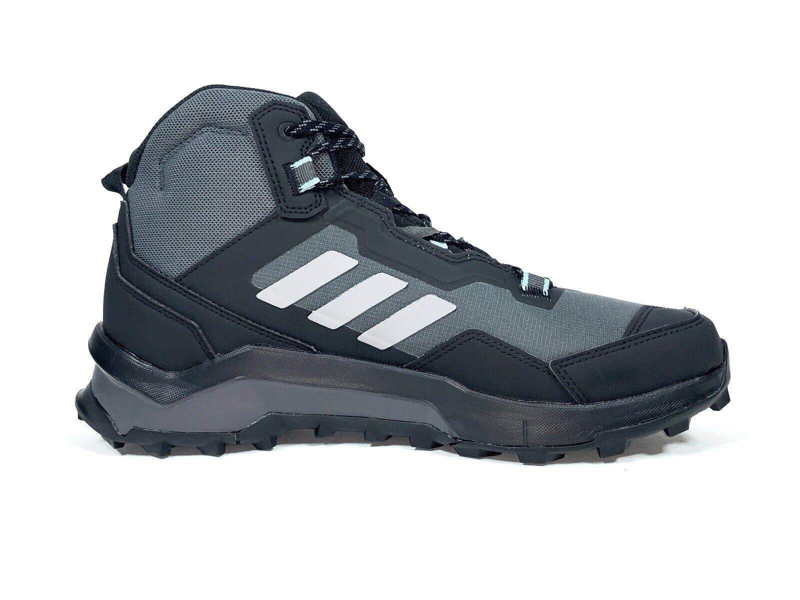 adidas Terrex AX4 Mid Gore Tex Hiking Shoes Gray Black HQ1049 Women 11.5/ Men 10 image 2