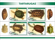 Francobolli Tartarughe MNH 2022 Guinea-Bissau M/S