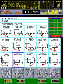 Team Quarterback  Arcade PCB LeLand TESTED 100% WORKING