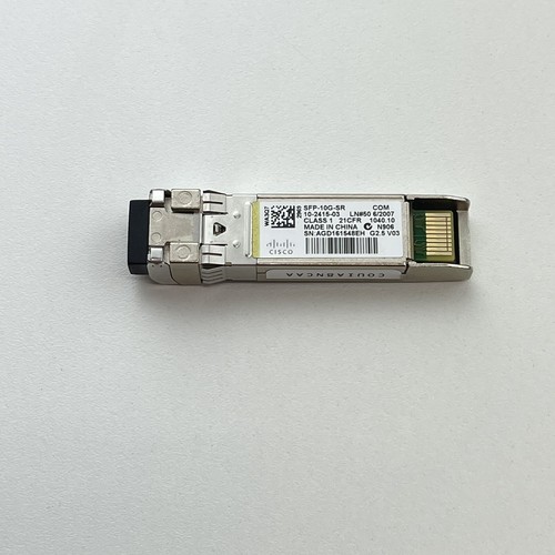 LOF Di 4 100% A C SFP-10G-SR 10-2415-03 V03 S + M - Foto 8