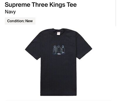 Supreme Three Kings Tee Navy SIZE XXL SS23 | eBay Supreme Three Kings Tee Navy SIZE XXL SS23 | eBay