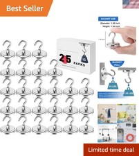 Magnetic Hooks for Cruise Cabins, 130lbs Magnets Hooks for Classroom Must Hav...