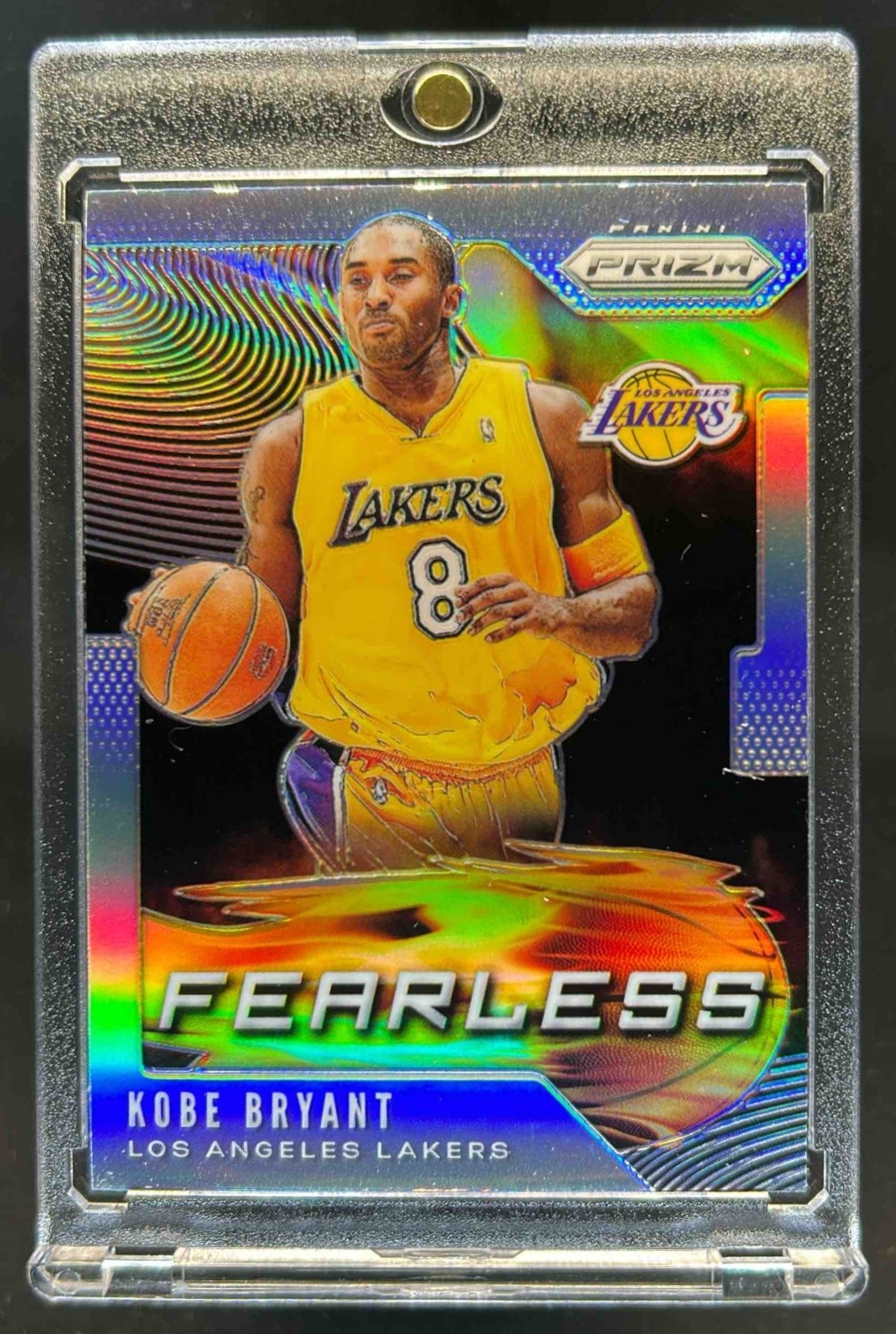 2019-20 Prizm Kobe Bryant Fearless Silver #12 Lakers