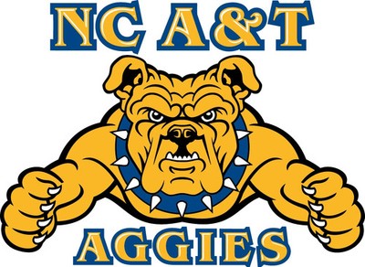 C178 North Carolina A&T Aggies Football Team Logo Refrigerator Magnet