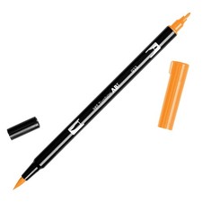 Tombow DBP-56609 Dual Brush Marker Open Stock-933 Orange