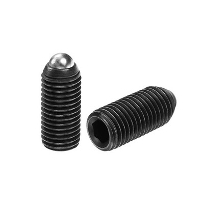2pcs M16x35 Screw Thread Ball Plunger High Carbon Steel Hex Socket Spring Ball