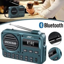 Portable Radio FM Digital Radio with Bluetooth Small Radio Stereo Speaker Player