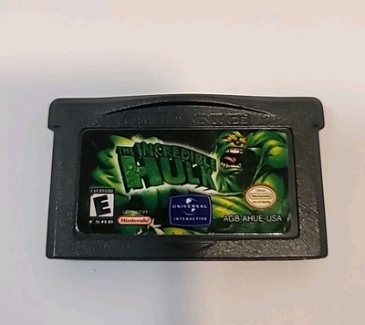 The Incredible Hulk - Game Boy Advance MODEL NO. AGB-002