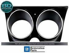 Dash Assembly Carrier 1967 1968 Camaro Firebird Replacement Black And Chrome