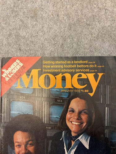 Vintage Money Magazine Lot July 1976 Jan 1978 Finance Retro Ads Collectible Deco - Picture 5 of 6