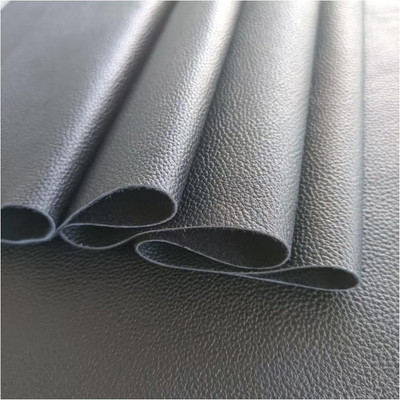0.7Mm Thickness, Black Ultra-Thin Genuine Leather Cowhide，Genuine Top Grain Cowh