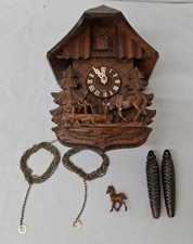 Vintage Regula German Wooden Cuckoo Clock